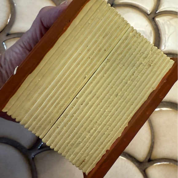 Nutcrackerer Ballet Ceramic Hinged Book Snow Globe 3D Handcrafted for Silvestri - Picture 9 of 10